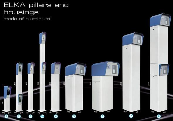Vehicle Access Pedestals And Columns