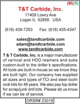 Hole Openers, T&T Carbide