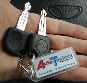 Daewoo and Chevrolet Matiz car keys