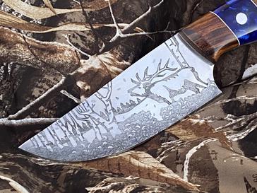 Beach Themed Custom Hand Made Chef Knife by Berg Knife Making – Berg  Knifemaking