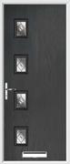 4 Square Composite Door fusion glass