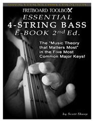 Essential 4-String Bass E-Book Fretboard Toolbox