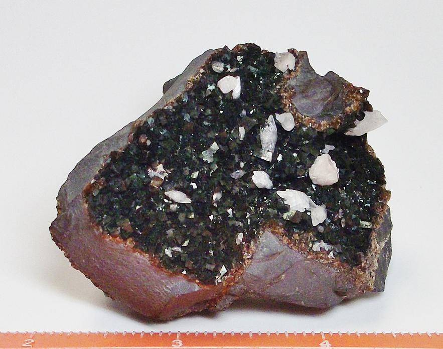 FL Calcite crystals Pershing Mine, Marion County, Iowa
