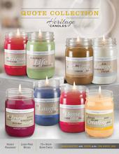 Heritage Candles Quote Candles Fundraiser