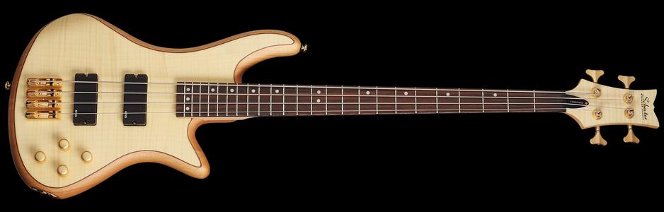 Schecter Stiletto Custom 4 - Natural Satin - $749.99