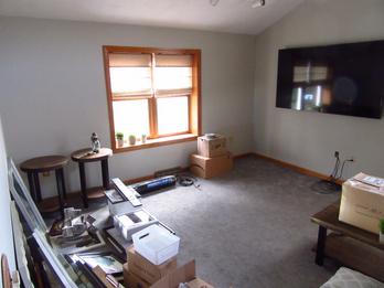 before woodwork painted white.
