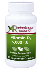 Adaptogen Research, Vitamin D3 5000 IU V.C