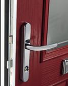 Double rebate composite door