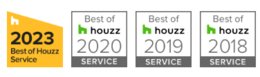 Houzz.com service award 2023 given to Jcb Painting
