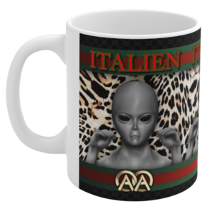 ITALIEN Designer #3 Ceramic Mug 11oz
