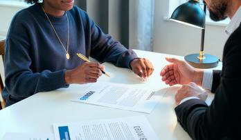 Commercial/Business Insurance meeting at Agency Insurance Services, PA