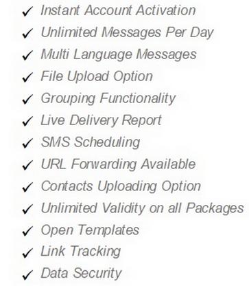 Bulk Sms Features