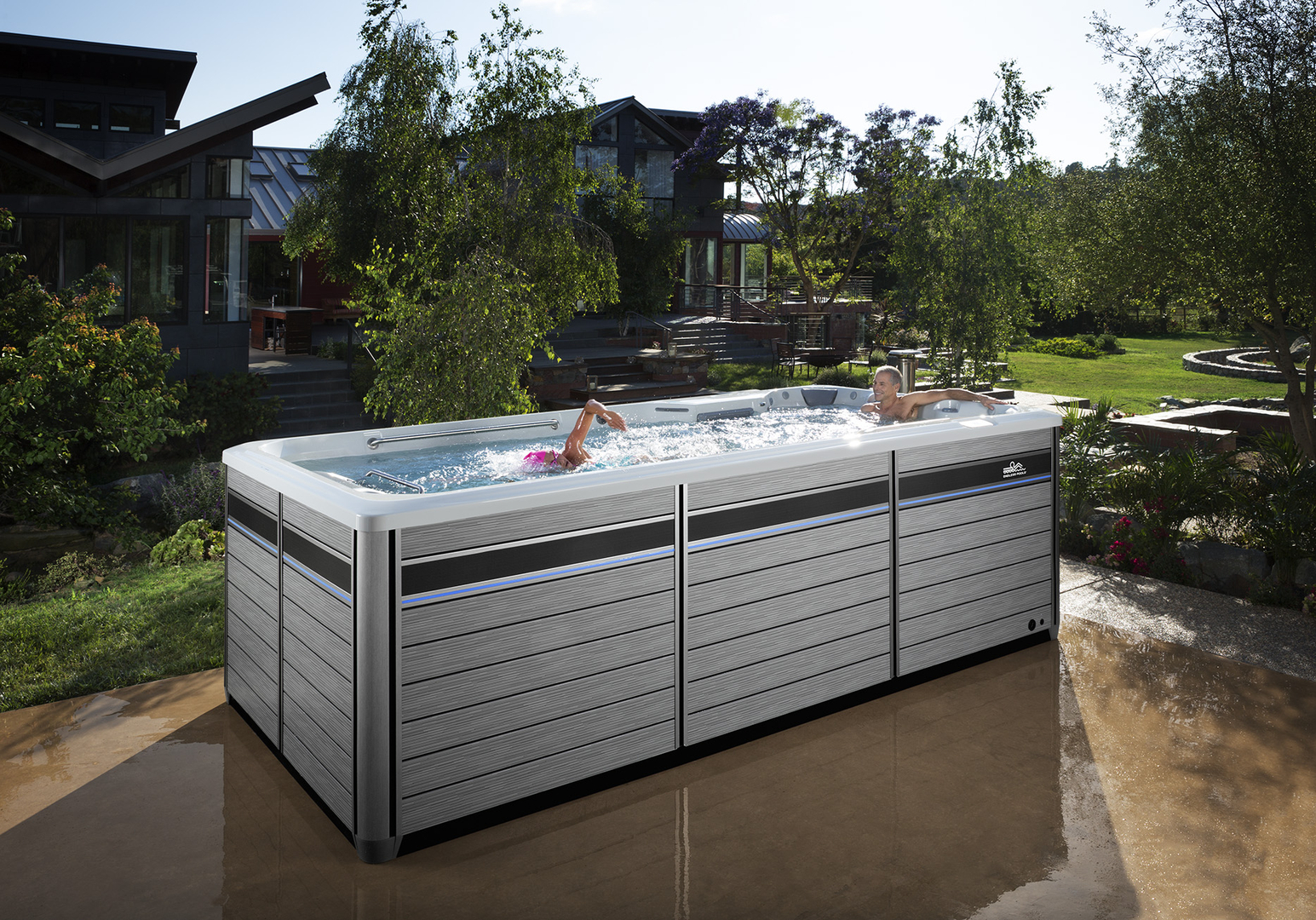 Swim Spa, Lap Pool Prisco Spas And Pools Yonkers, Ny