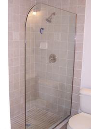 fixed glass door shower doors Spring Hill