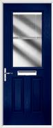 2 Panel 1 Square Composite Door venetian blind