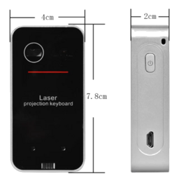 Bluetooth Wireless Laser Keyboard