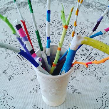 Marker Prints-A Super Easy Art Project with Impressive Results - The  Kitchen Table Classroom
