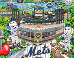Charles Fazzino The Amazin' Mets