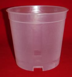 clear plastic orchid pot 5 inch tall slots holes ventilation large