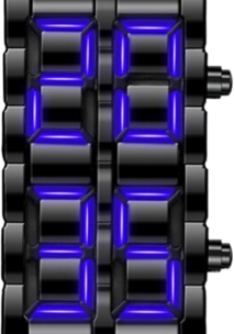 Alien Lava Digital Blue Bracelet Watch