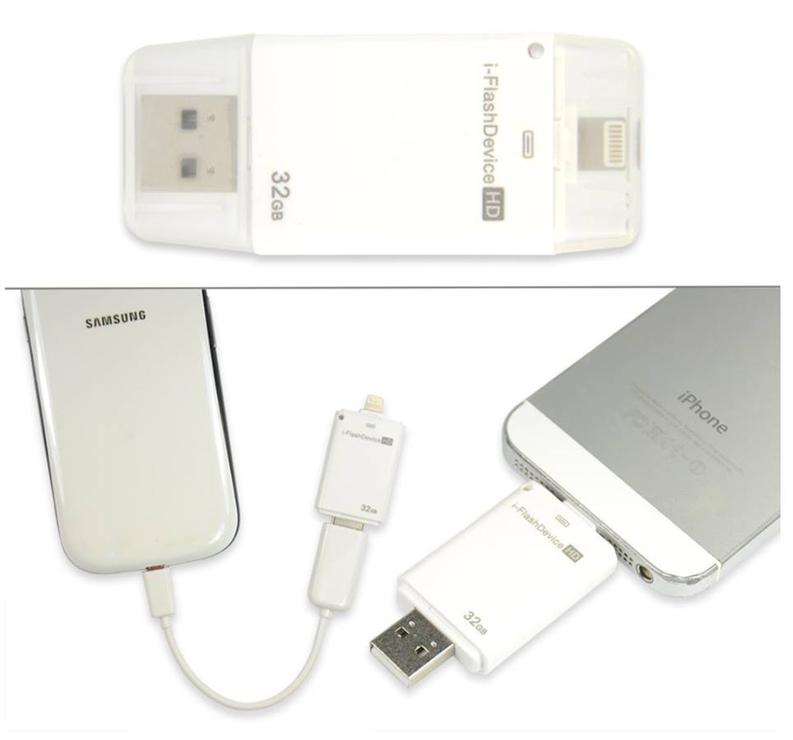 iFlash Device HD OTG for iPhone Laptop PC