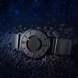 Alien Black Technology Concept Watch - Frameless Design