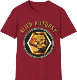 "Alien Autopsy Hex Coin" Unisex Softstyle T-Shirt