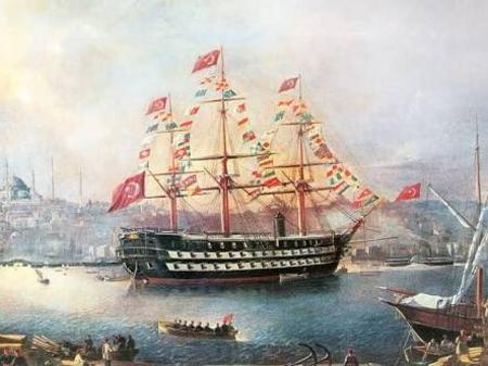 Ottoman War Galleon in Istanbul