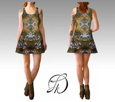 Flare Skirts in Laura Davis Art Studio Etsy Store