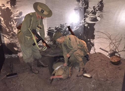 Gurkhas at the Gurkha Museum