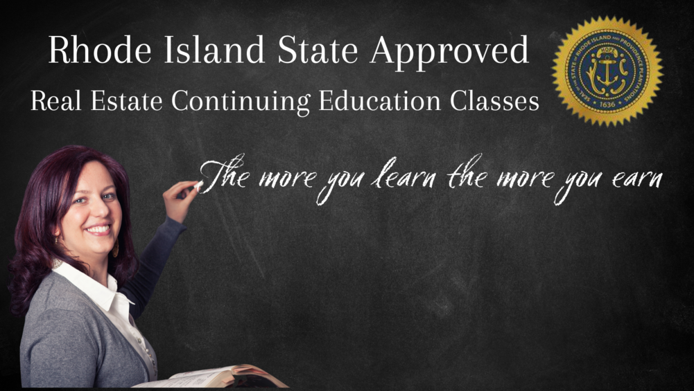 Rhode Island real estate continuing education classes