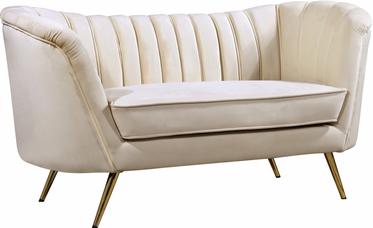 white loveseat throne chair