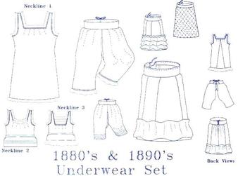 Victorian Underwear Patterns