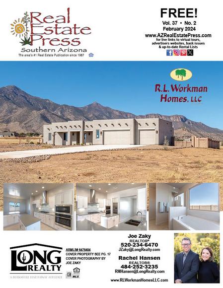 Real Estate Press, Southern Arizona, Vol 37, No 2, January 2024