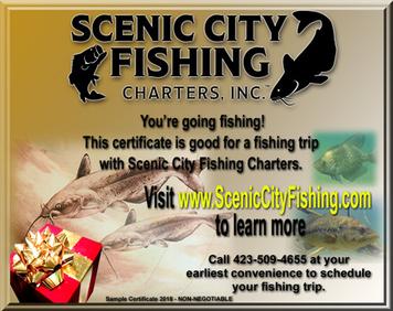 Gift Certificates make great - Tail Chaser Charter Fishing