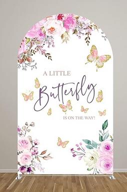 A LITTLE BUTTERFLY IS ON THE WAY BABYSHOWER COVER