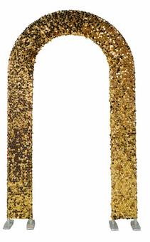 GOLD SEQUIN OPEN ARCH COVERS