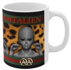 ITALIEN Designer #4 Ceramic Mug 11oz