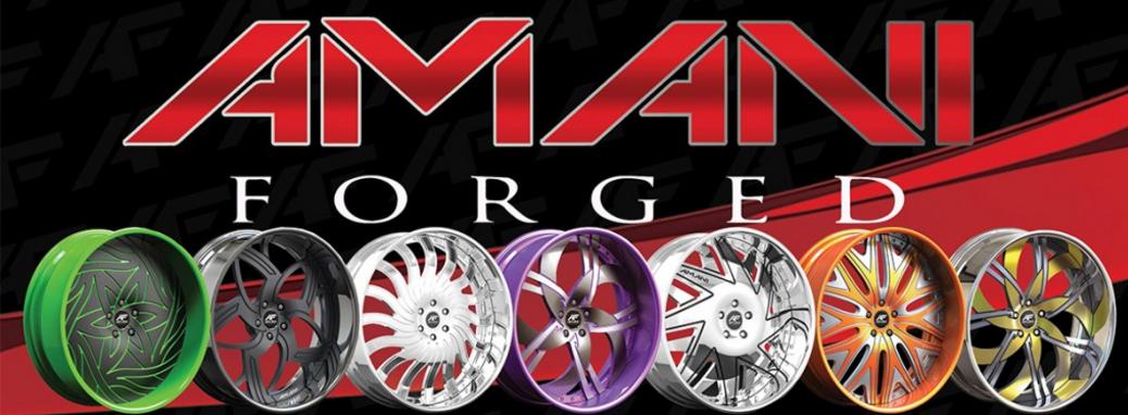 Amani Forged Custom Wheels in Ohio Autosport Plus | Chrome Rims and Tires Ohio | Akron Ohio Amani Forged Truck Wheels