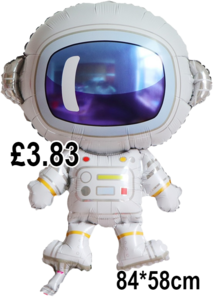Alien and Spaceship Astronaut Balloon