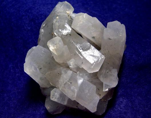 fluorescent CALCITE Chamosite clinochlore Goscheneralp Uri Switzerland