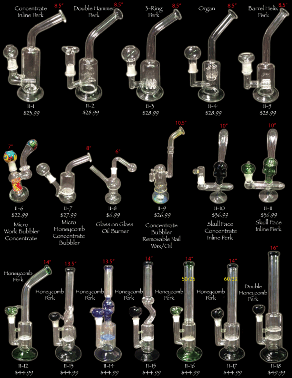 Glass Water Pipes