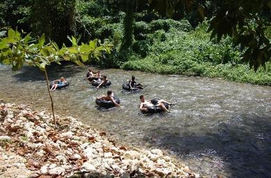 "Jamaica Calypso Tubing with Rocky's Taxi and Tour"