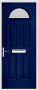 4 Panel 1 Arch Composite Door obscure glass