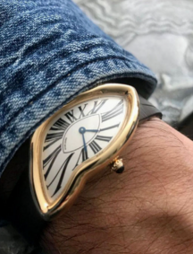Salvador Dali'en Melted Watch - Space Warp Melted Twist Luxury Watch Unisex Fashion Dali unusual Design