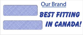 Canada's Best fitting security lined double window cheque envelope!
