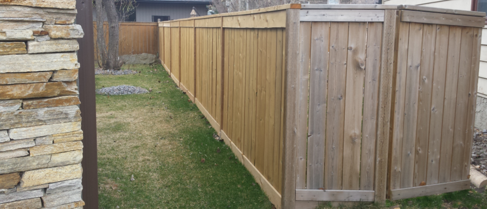 Wood Fence and Gate Repair | FT Property Services Inc. | Calgary, Alberta