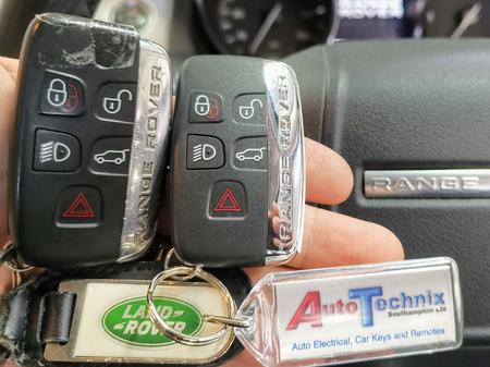 Range Rover replacement remote keys