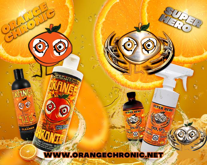 Orange 710 Cleaner 4oz – Pipe King LLC