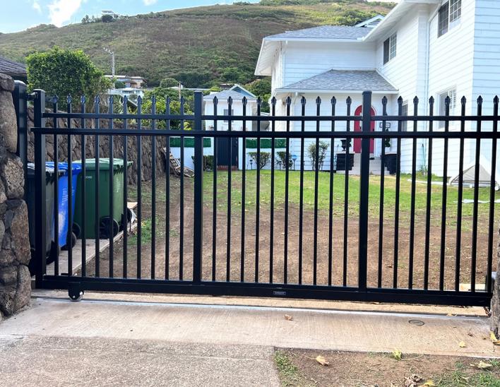 Aluminum Gates Oahu, Custom Gates Hawaii, Sliding Gates Honolulu, Driveway gates Oahu, Automatic Gates Oahu